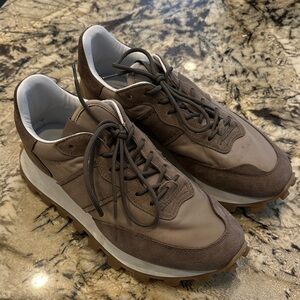Tod's Tan and Brown Women’s Sneakers